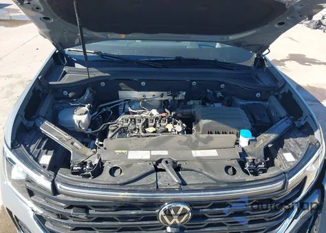 2025 Volkswagen Atlas 2.0T Sel Premium R-Line from USA, damaged, VIN 1V2FR2CA6SC518369